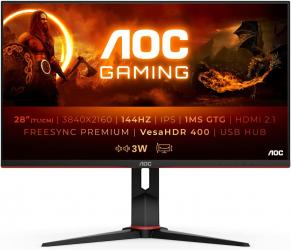 AOC Gaming U28G2XU2 28 UHD Monitor